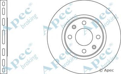 APEC BRAKING dsk633 -  Тормозной диск